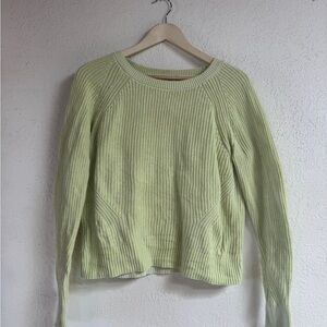 GAP Light Lime Green Crew Neck Sweater
